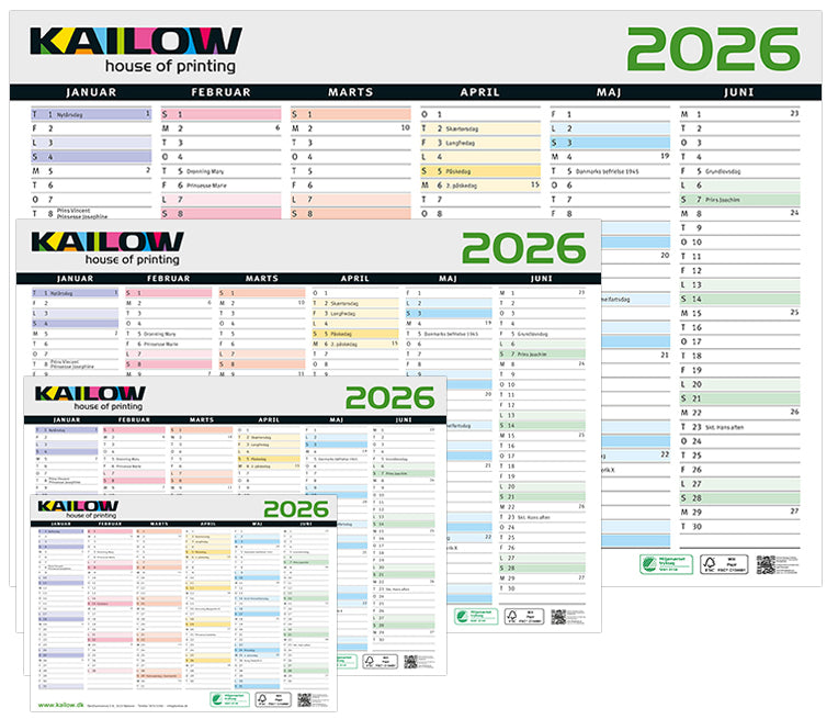 Kailow Kalender 2026
