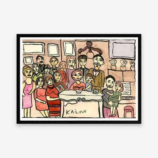 Art print: My family Kailow