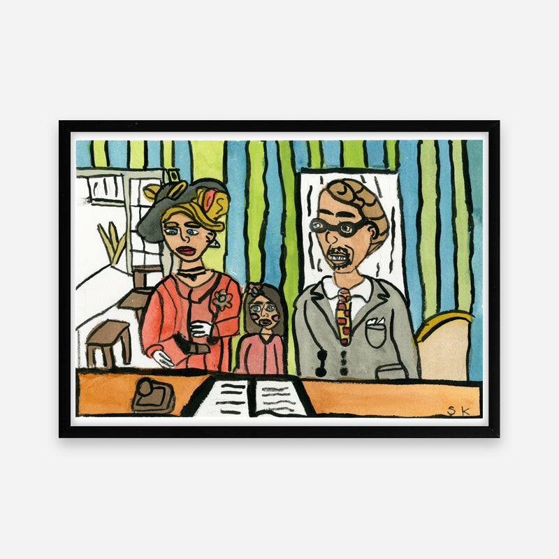 Kunstprint Limited: Lille Mig skal på Badehotellet