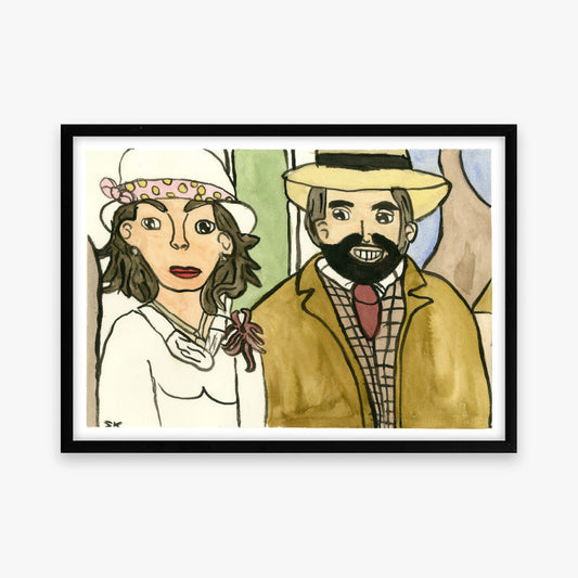 Art print: Mr. Madsen and Mrs.