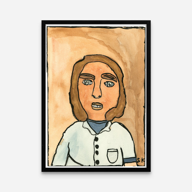 Kunstprint: den skønne Emilie