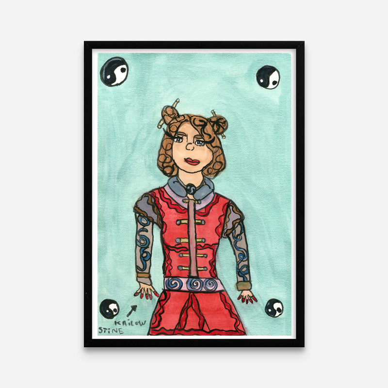 Akvarel: Kinesisk/Japansk Stine Kailow