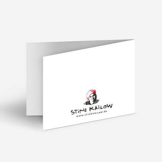 Dobbeltkort: Englebørn læser bog