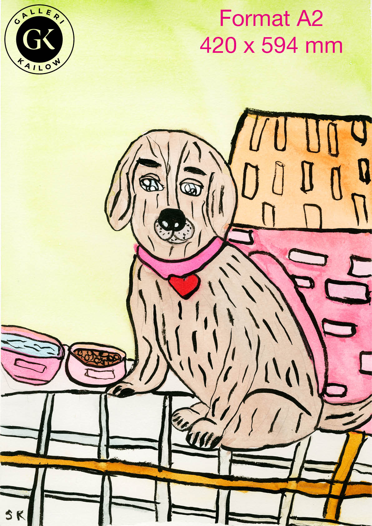 Print af kunst plakater