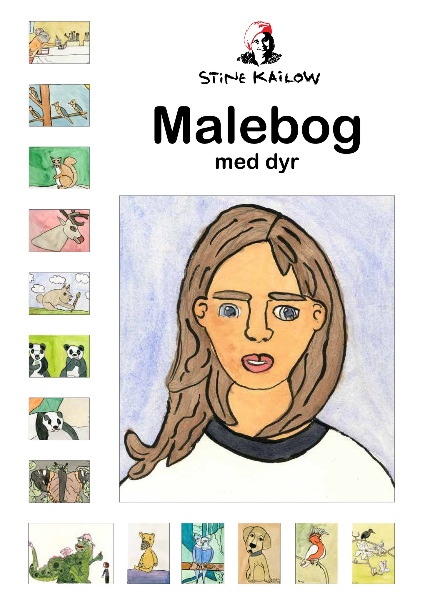 Malebog med dyr