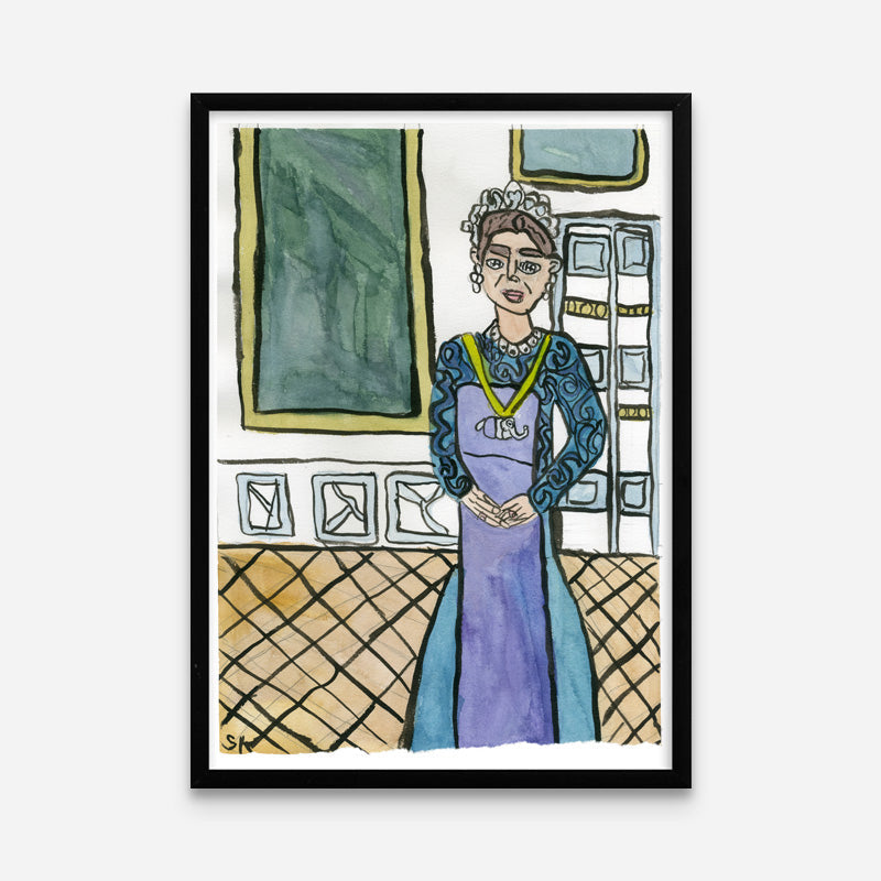Art print: The Queen