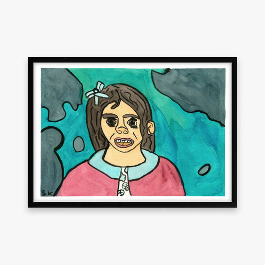 Kunstprint: Amandas datter