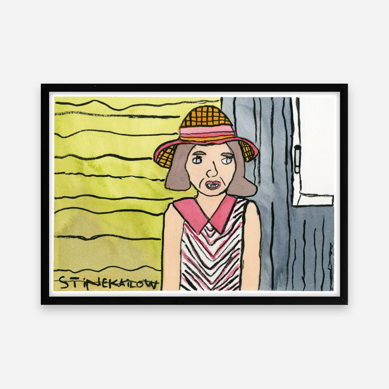 Kunstprint: Stine Kailow som Amanda