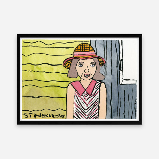 Kunstprint: Stine Kailow som Amanda