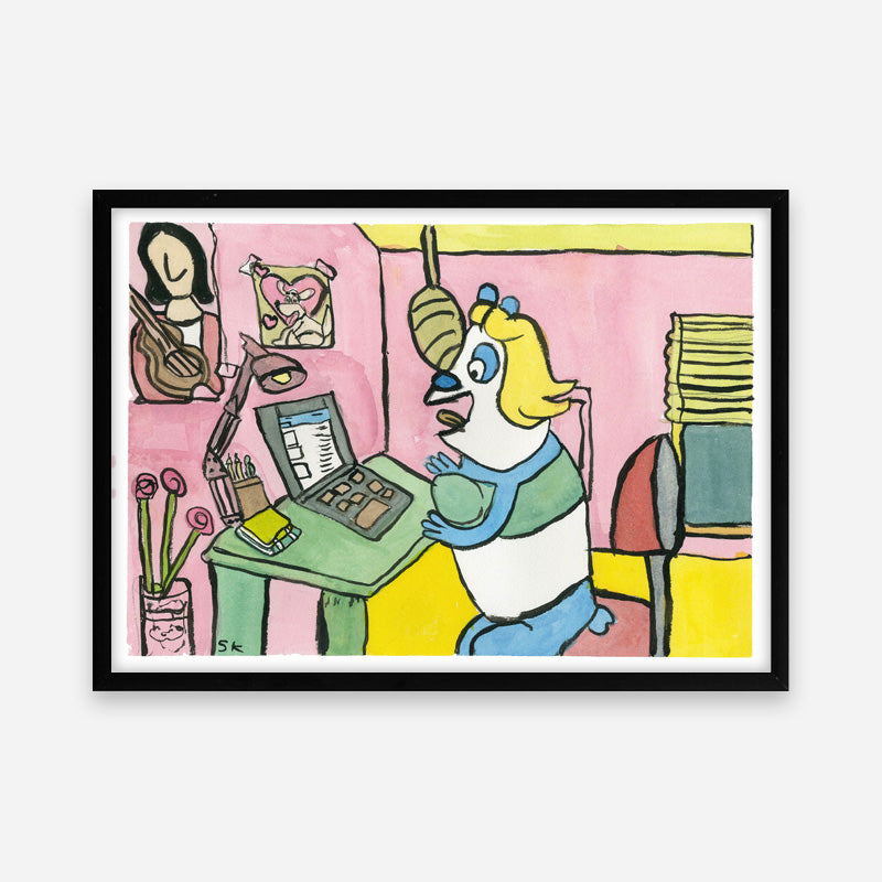Art print: Vanessa hygge speaker