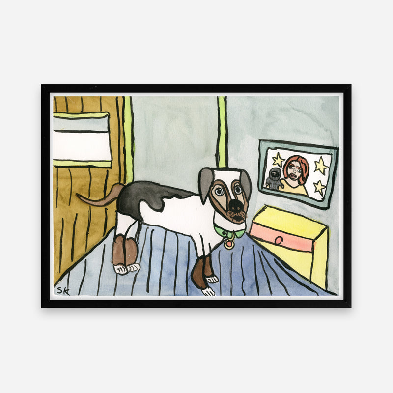 Kunstprint: Hunden Speedy