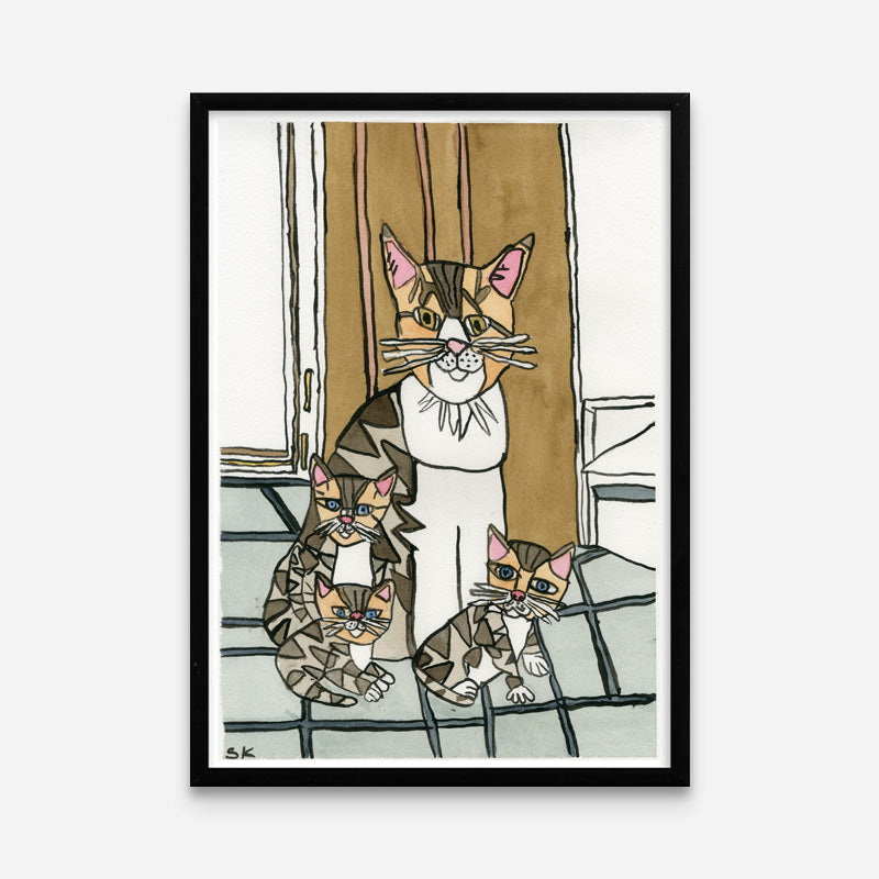 Kunstprint: Katte