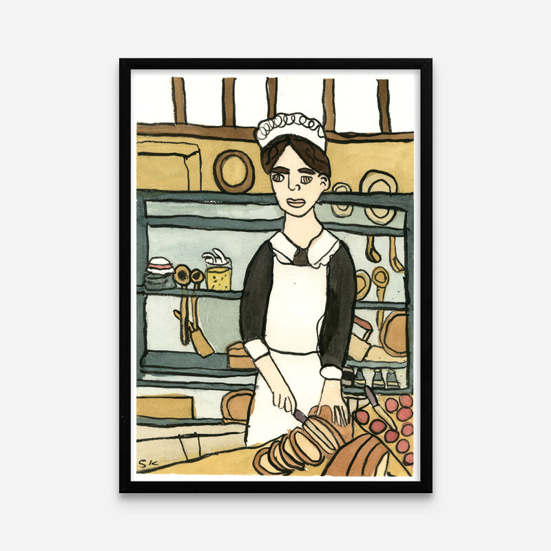 Kunstprint: Fie laver frokost