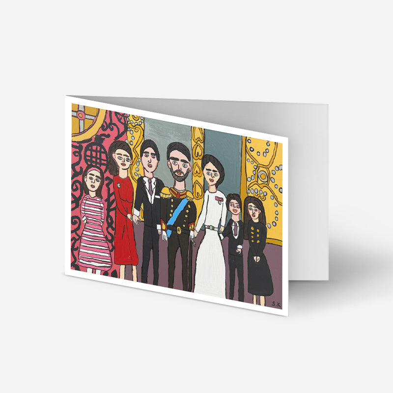 Dobbeltkort: Stine og kongefarmilien