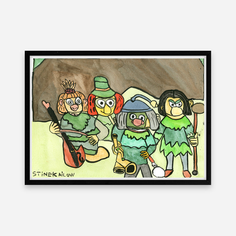 Kunstprint: TytteBøvs ønsker
