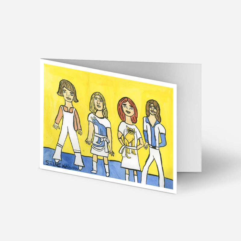 Dobbeltkort: ABBA on tours